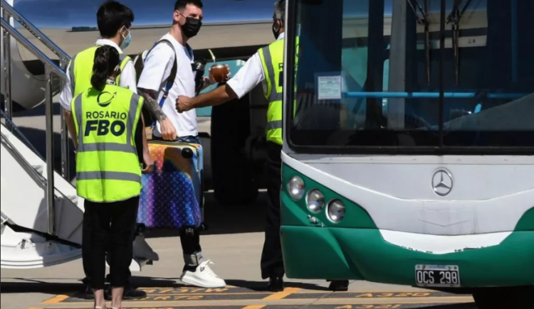 Imagen de LIONEL MESSI YA ESTÁ EN ROSARIO