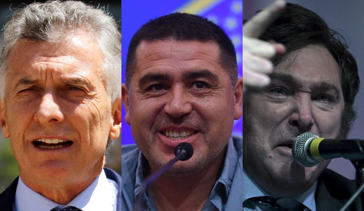 Imagen de De Mauricio Macri al presidente Milei: Riquelme fue al hueso