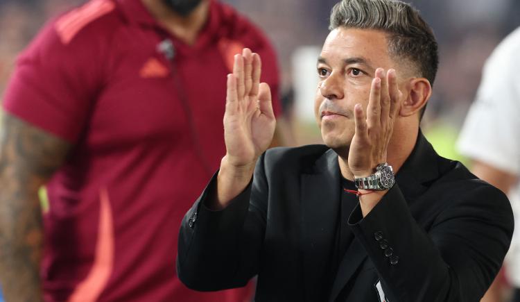 Imagen de Con dos incógnitas, el posible equipo de River ante Estudiantes