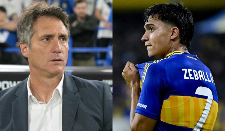 Imagen de Exequiel Zeballos, ¿de Boca a Vélez?: La respuesta de Guillermo Barros Schelotto