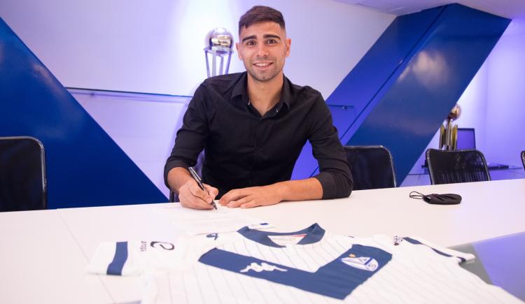 Imagen de LAUTARO GIANNETTI RENOVÓ CON VÉLEZ