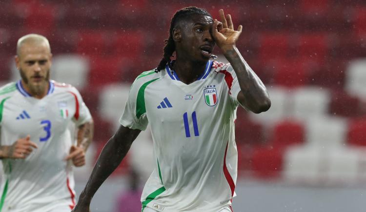 Imagen de Con cinco minutos de Retegui, Italia le ganó 2-1 a Israel