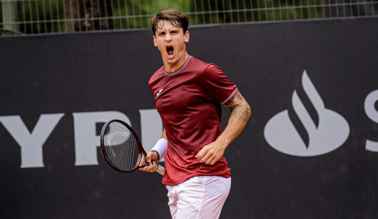 Imagen de Camilo Ugo Carabelli, el último campeón de Challenger en Argentina