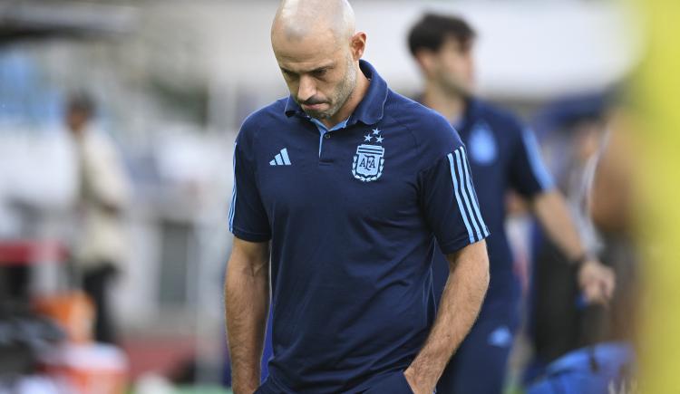 Imagen de Revés para Mascherano: una figura del Sub 23, casi afuera de los Juegos Olímpicos