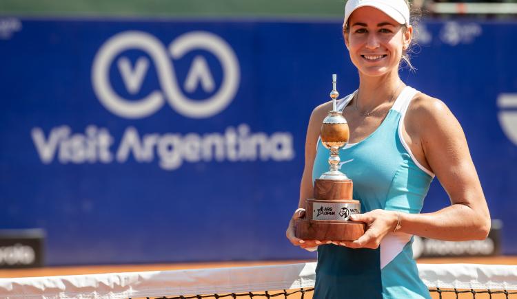 Imagen de EL ARGENTINA OPEN YA TIENE NUEVA CAMPEONA: ANNA BONDAR