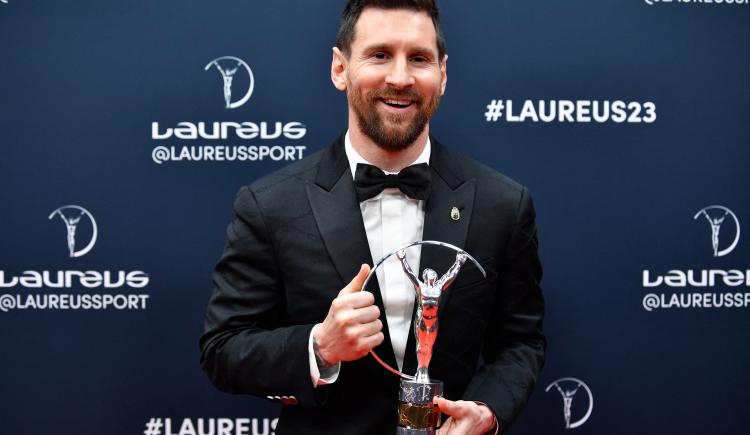 Imagen de Lionel Messi fue nominado a los premios Laureus