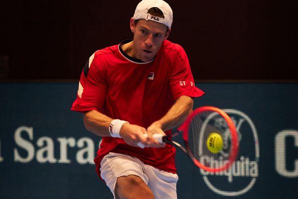 Imagen de Diego Schwartzman tropezó en su debut en Basilea