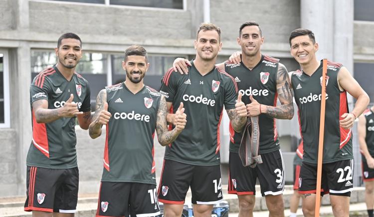 Imagen de River: estuvieron los seleccionados pero se movieron entre algodones