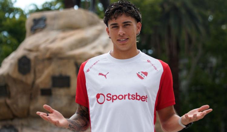 Imagen de Independiente presentó a su nuevo refuerzo internacional