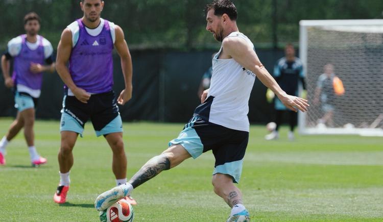 Imagen de Cachetazo para la Selección Argentina tras el entrenamiento