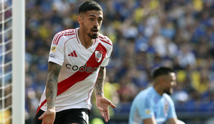 Imagen de Manuel Lanzini, a punto de dejar River y jugar en otro equipo de Argentina