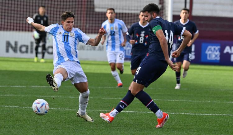 Imagen de Los goles de Giuliano Simeone que le dieron la victoria al Sub 23