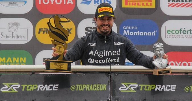 Imagen de TOP RACE V6: LUCAS GUERRA FESTEJÓ EN SAN NICOLÁS