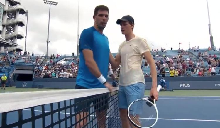 Imagen de FEDERICO DELBONIS NO PUDO CONTRA SINNER EN CINCINNATI