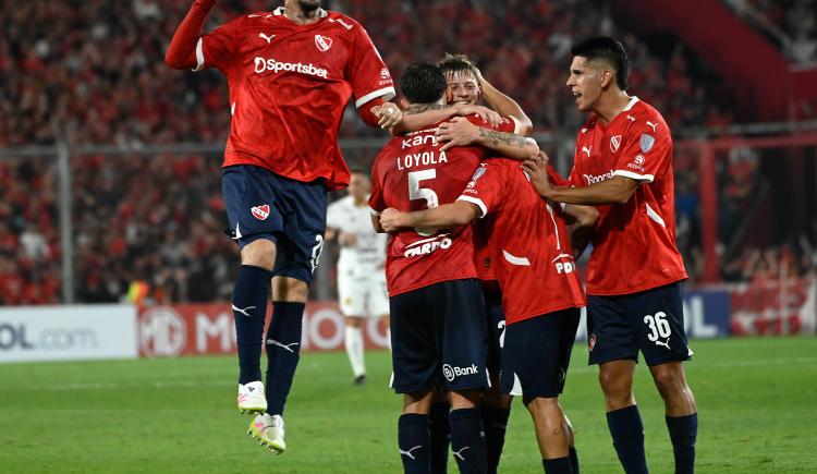 Imagen de Independiente venció a Guaraní y es líder en la Copa Sudamericana