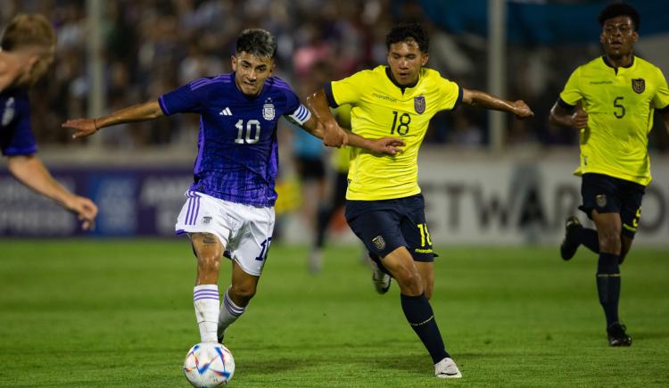 Imagen de Se suspendió el amistoso entre la Selección Argentina Sub 23 y Ecuador