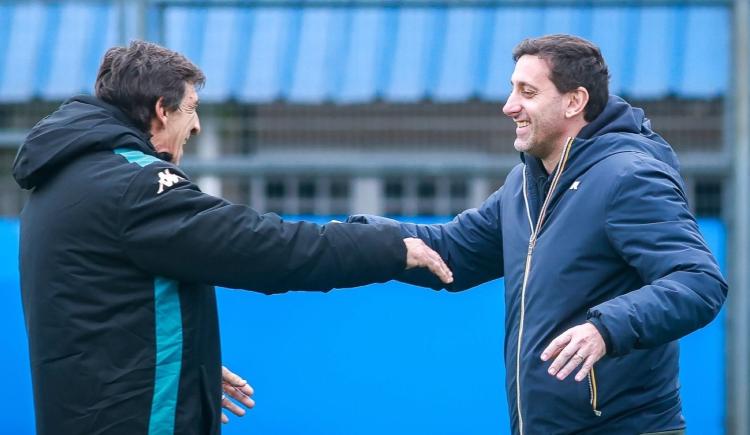 Imagen de La propuesta de Diego Milito a Gustavo Costas