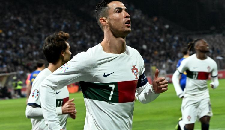 Imagen de En llamas: Otro doblete de Cristiano en la goleada de Portugal