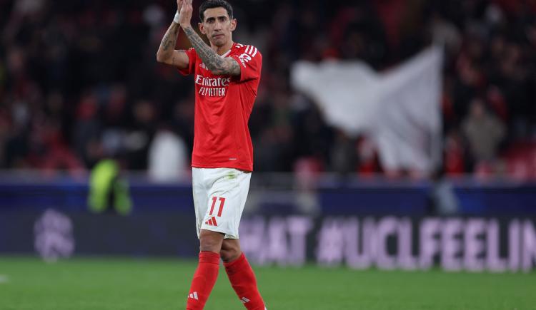 Imagen de Ángel Di María y un reconocimiento por su presente