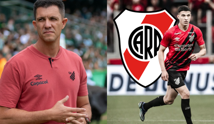 Imagen de Qué dijo el DT de Athletico Paranaense sobre el pase de Esquivel a River