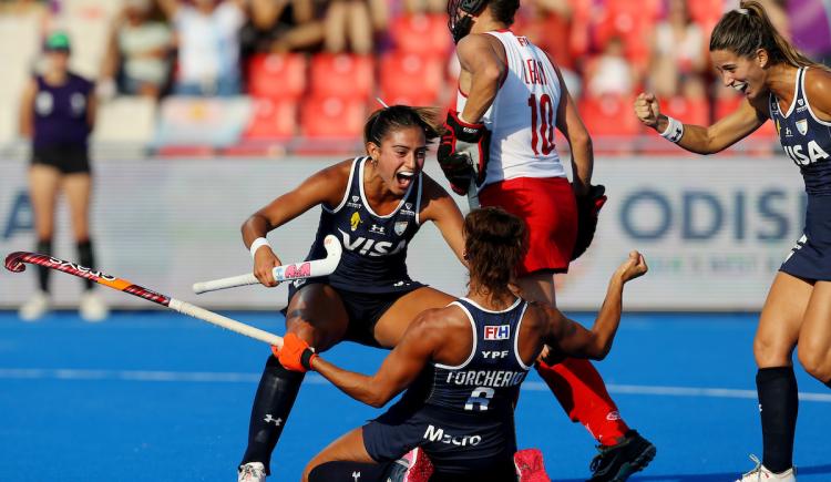 Imagen de Las Leonas inician ante Inglaterra la fase final del Mundial femenino de hockey