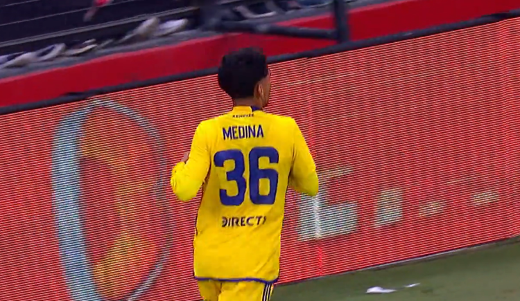 Imagen de La empezó y la terminó: el gol de Cristian Medina para el 1-0 de Boca