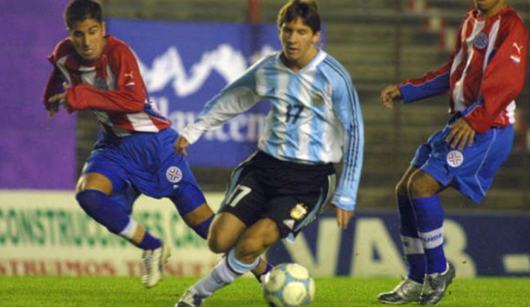 Imagen de La historia del debut de Lionel Messi en la Selección Argentina