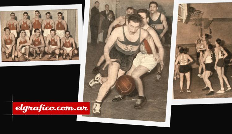 Imagen de 1946. Todo el basquetbol. Por D. Gancho
