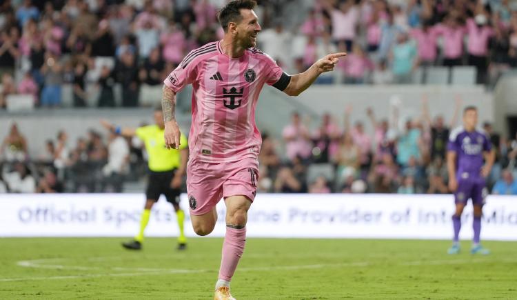 Imagen de Messi llegó a su gol N° 906 en su partido 100 con Inter Miami