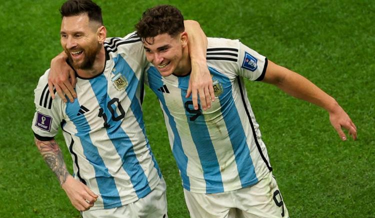Imagen de Julián Álvarez: "En la Copa América me alegré más por Messi que por mí"