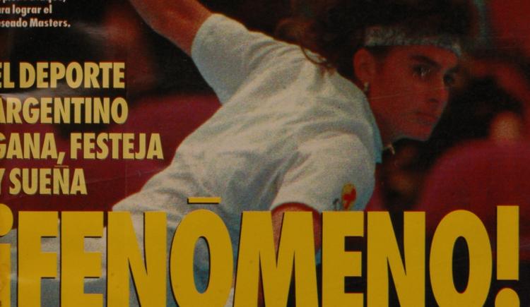 Imagen de 22 de noviembre de 1994, Gabriela Sabatini gana el Masters