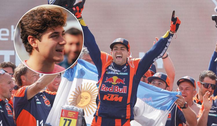 Imagen de "Me vuelvo totalmente locooo": la reacción de Colapinto al histórico triunfo de Luciano Benavides