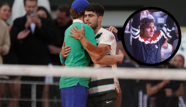 Imagen de Secuelas del espectáculo: cuál fue el récord que Alcaraz y Sinner le arrebataron a Guillermo Vilas