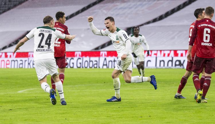 Imagen de MONCHENGLADBACH DIO EL GOLPE ANTE EL BAYERN