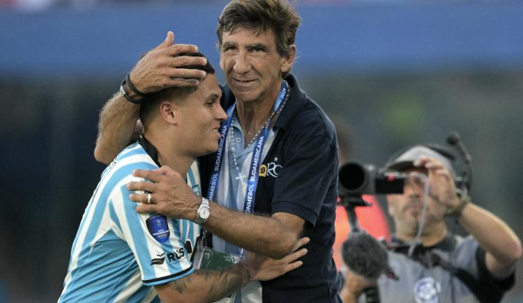 Imagen de Juanfer Quintero, entre la alegría por el título y un palo a River