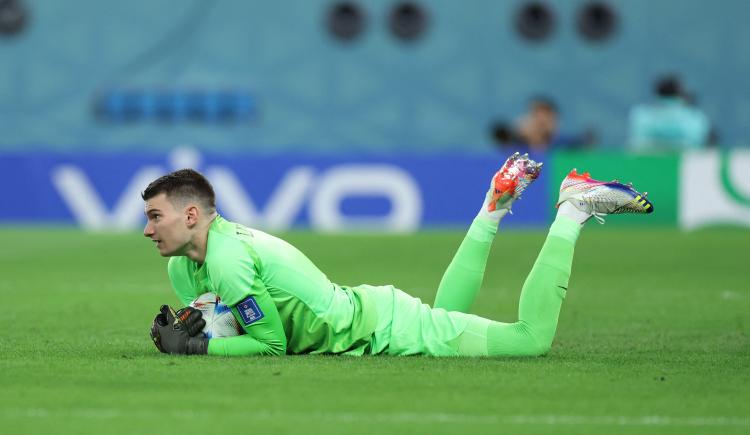 Imagen de Dominik Livakovic, el próximo objetivo de Lionel Messi y compañía