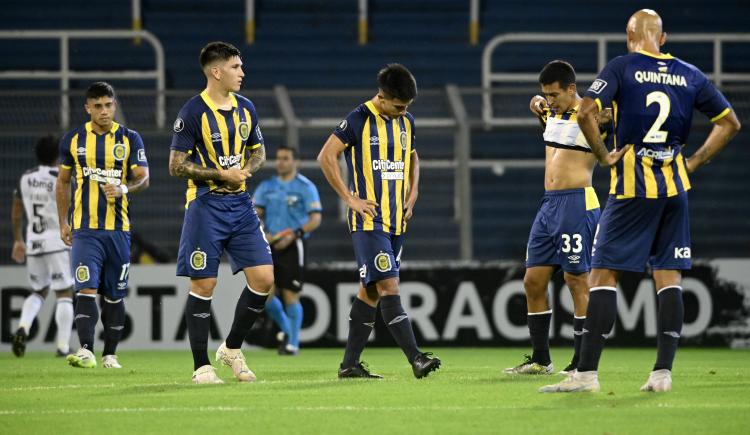 Imagen de Clima caliente en Rosario: la fuerte discusión entre dos jugadores de Central