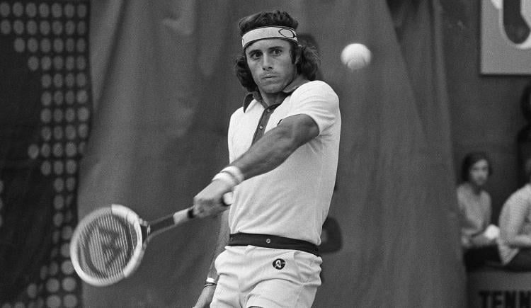 Imagen de Todos los títulos de Guillermo Vilas en el circuito