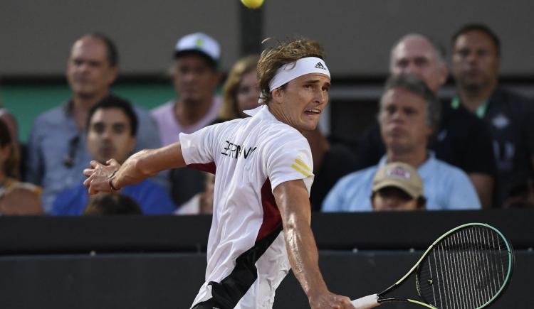 Imagen de EL ENOJO DE ALEXANDER ZVEREV CON EL PÚBLICO BRASILEÑO