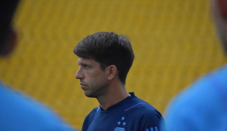 Imagen de Argentina Sub 17: Diego Placente, con la cabeza puesta en Brasil y una opinión sobre Scaloni
