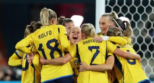 Imagen de Suecia goleó a Italia y se clasificó a octavos de final