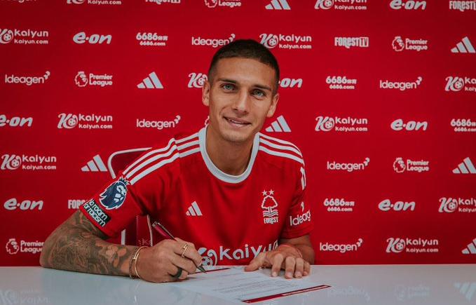 Imagen de Nicolás Dominguez es nuevo jugador de Nottingham Forest