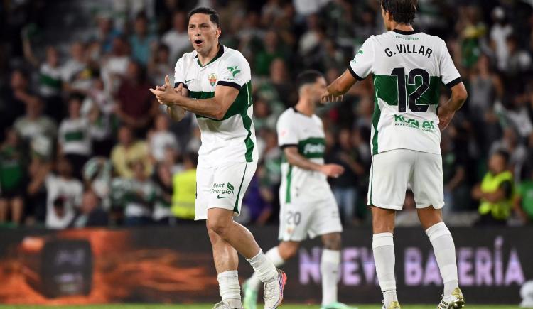 Imagen de No alcanzó el bautismo goleador de Abiel Osorio: agónico triunfo del Real Madrid ante el Elche