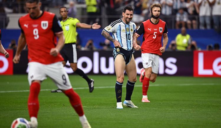 Imagen de Video: El penal fallado por Messi ante Austria