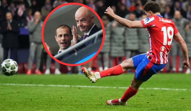 Imagen de La sugerencia de la UEFA a la FIFA a raíz del penal anulado a Julián Álvarez