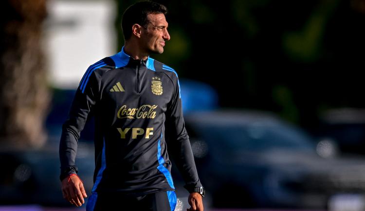 Imagen de La única duda de Lionel Scaloni para recibir a Colombia