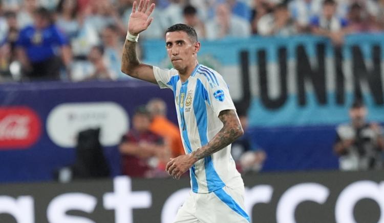 Imagen de Ángel Di María sobre el adiós: "No estoy listo para mi último partido, pero es el momento"