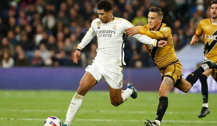 Imagen de Real Madrid no pudo ante Rayo Vallecano y dejó a Girona como único líder