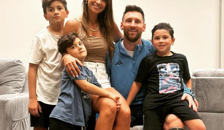 Imagen de El emotivo mensaje de fin de año de Leo Messi