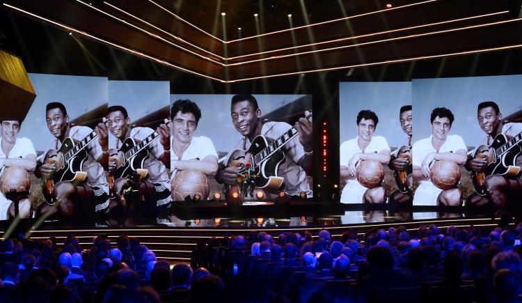 Imagen de El sentido homenaje a Pelé en los premios The Best